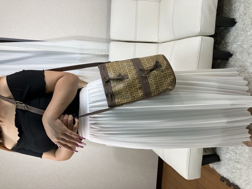Borsa tracolla fendi zucca - a,