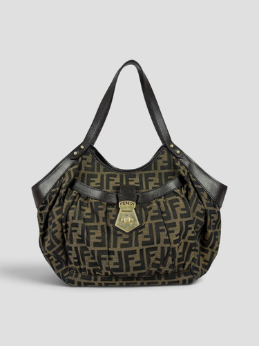 Borsa tracolla fendi zucca - a,