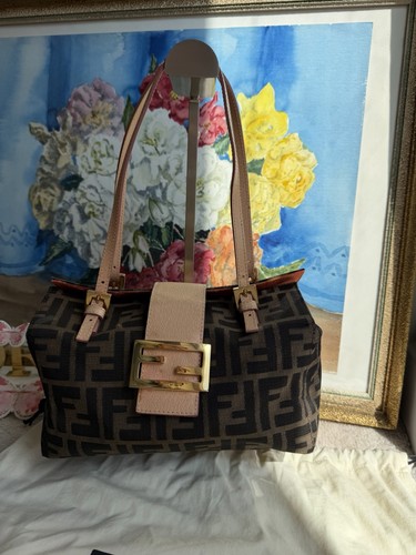 Borsa tracolla vintage fendi - a,